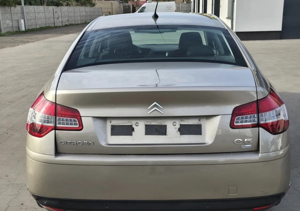 Citroen C5 cena 12200 przebieg: 207923, rok produkcji 2011 z Zagórz małe 121